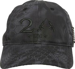 Only 2nd Amendment 1791 Guns Embroidered One Size Fits All Baseball Hats