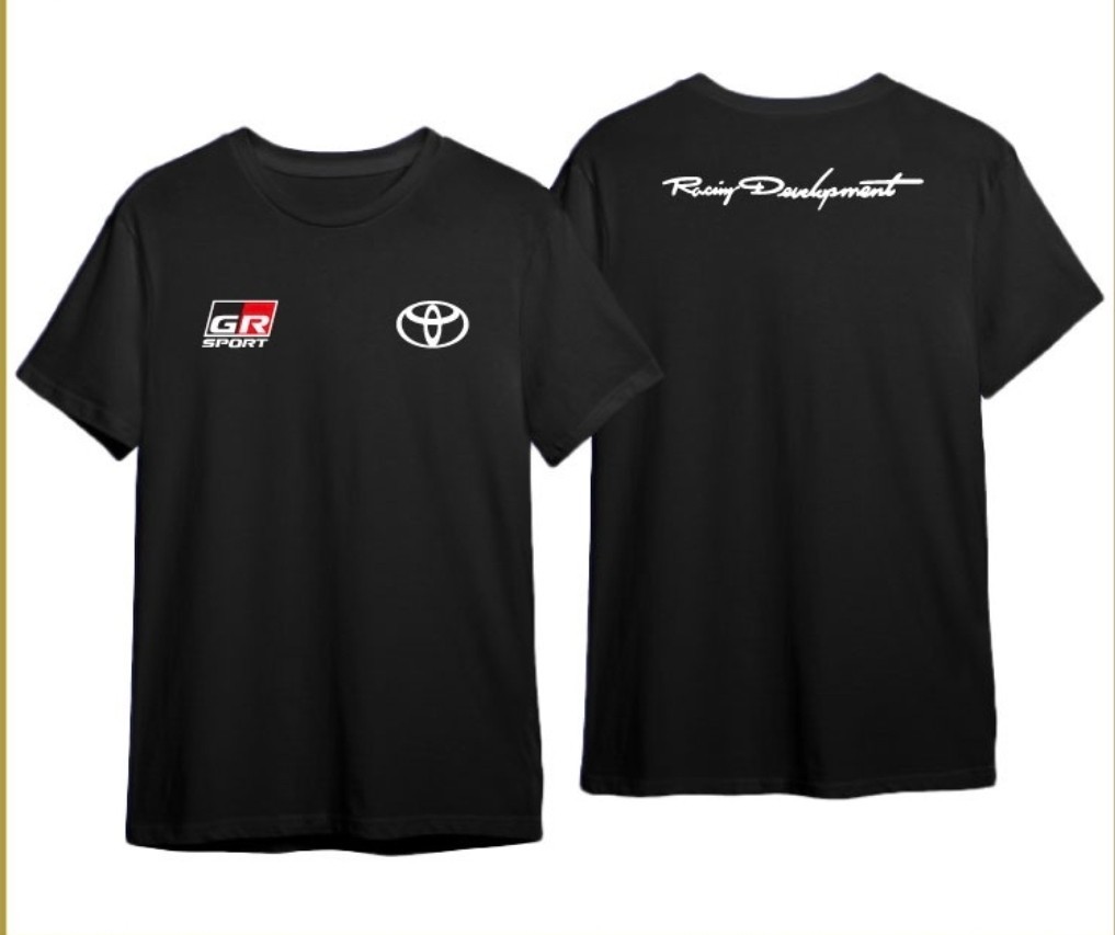 Toyota GR Sport Racing T Shirt Black