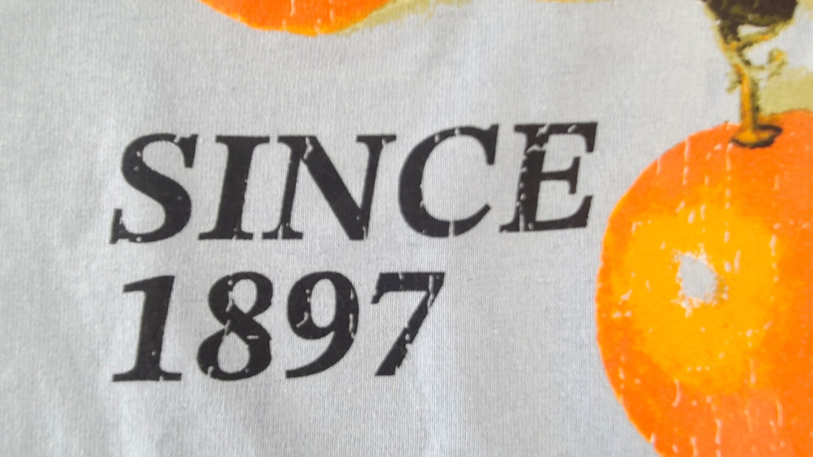 California Oranges T Shirt Mens Large Blue Graphic Fruit Nature Tee NWOT gallery
