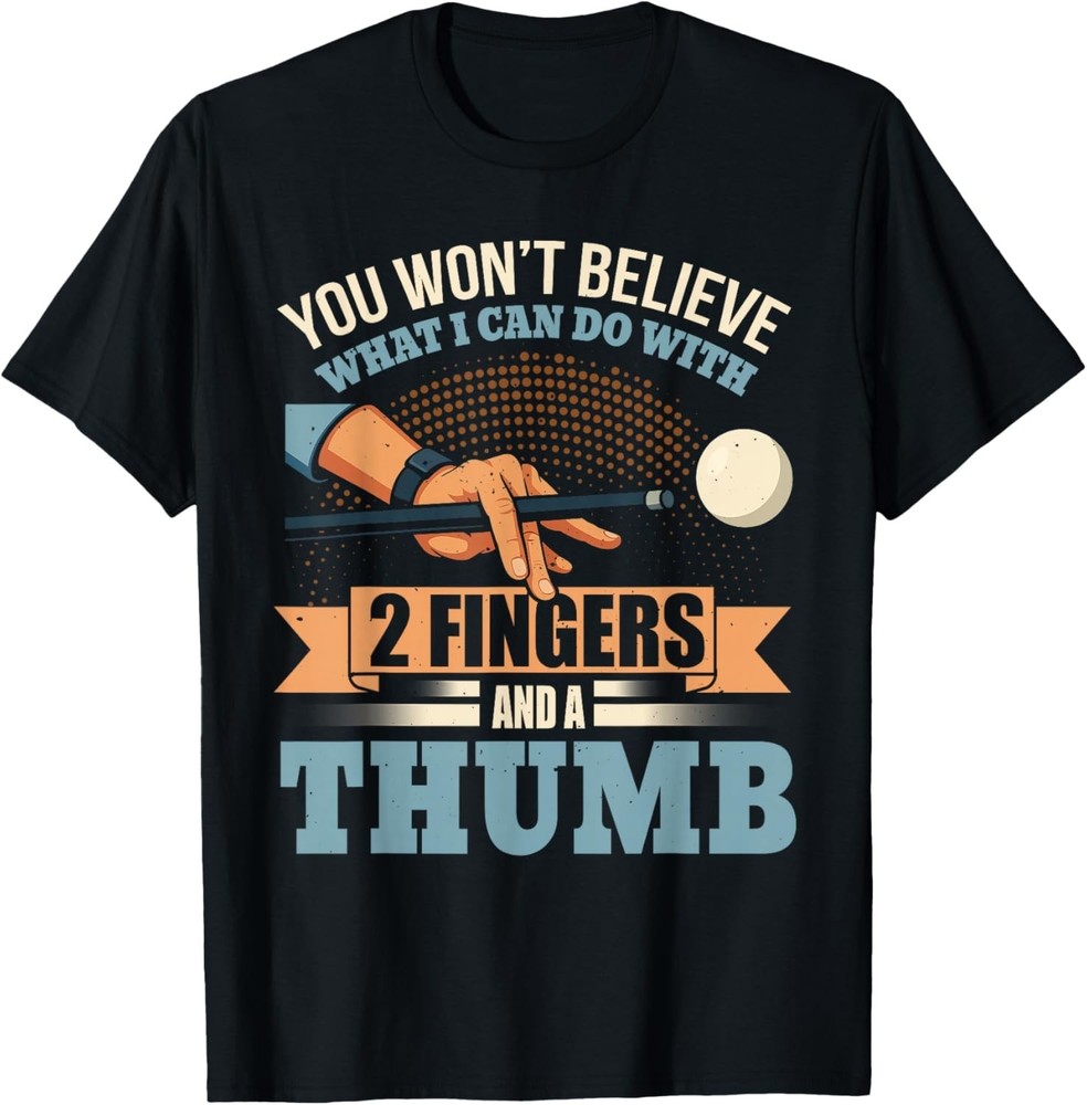 Pool Funny Billiards Tee Gift Unisex T-Shirt