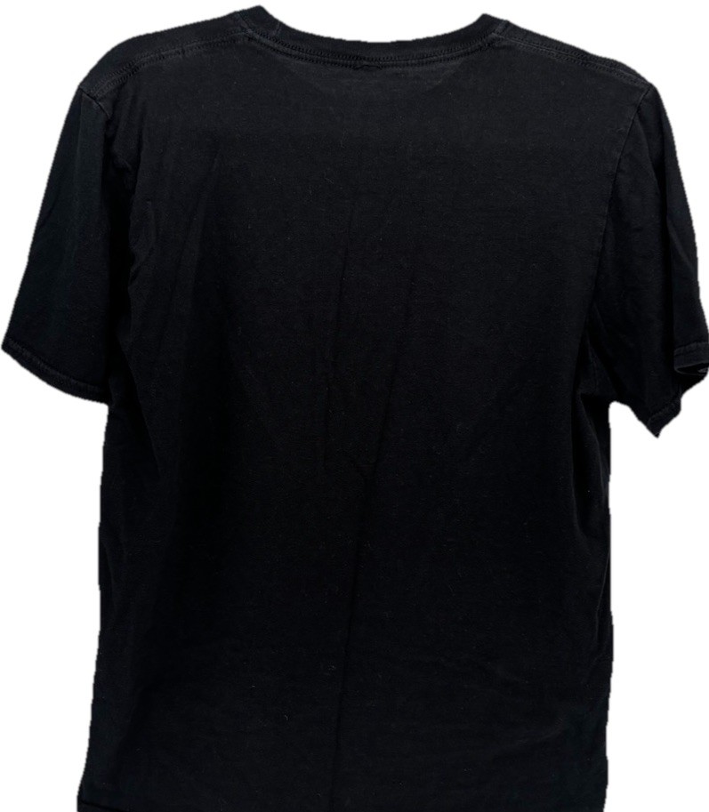 Popeye Men's M Black Graphic Print Crew Neck Short Sleeve Cotton T-Shirt Iconic gallery
