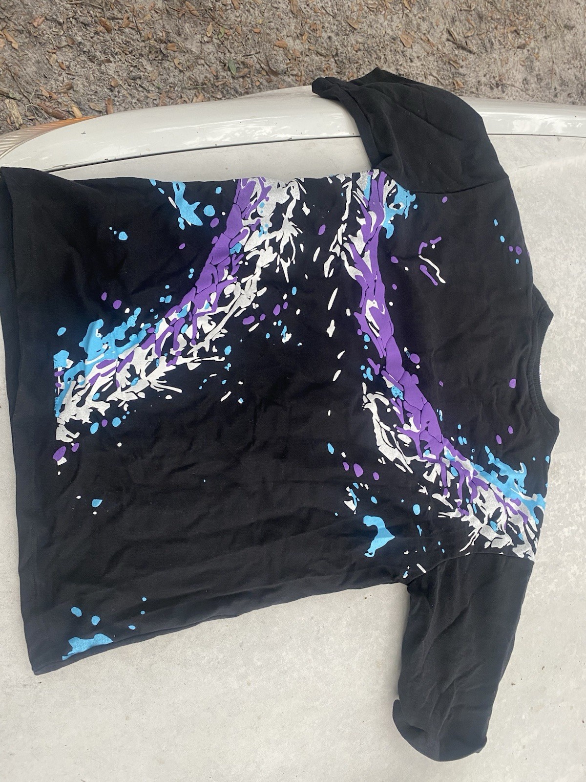 Dignify Men’s Graphic Print Crew Neck Cotton Knit T-Shirt Black Size L gallery