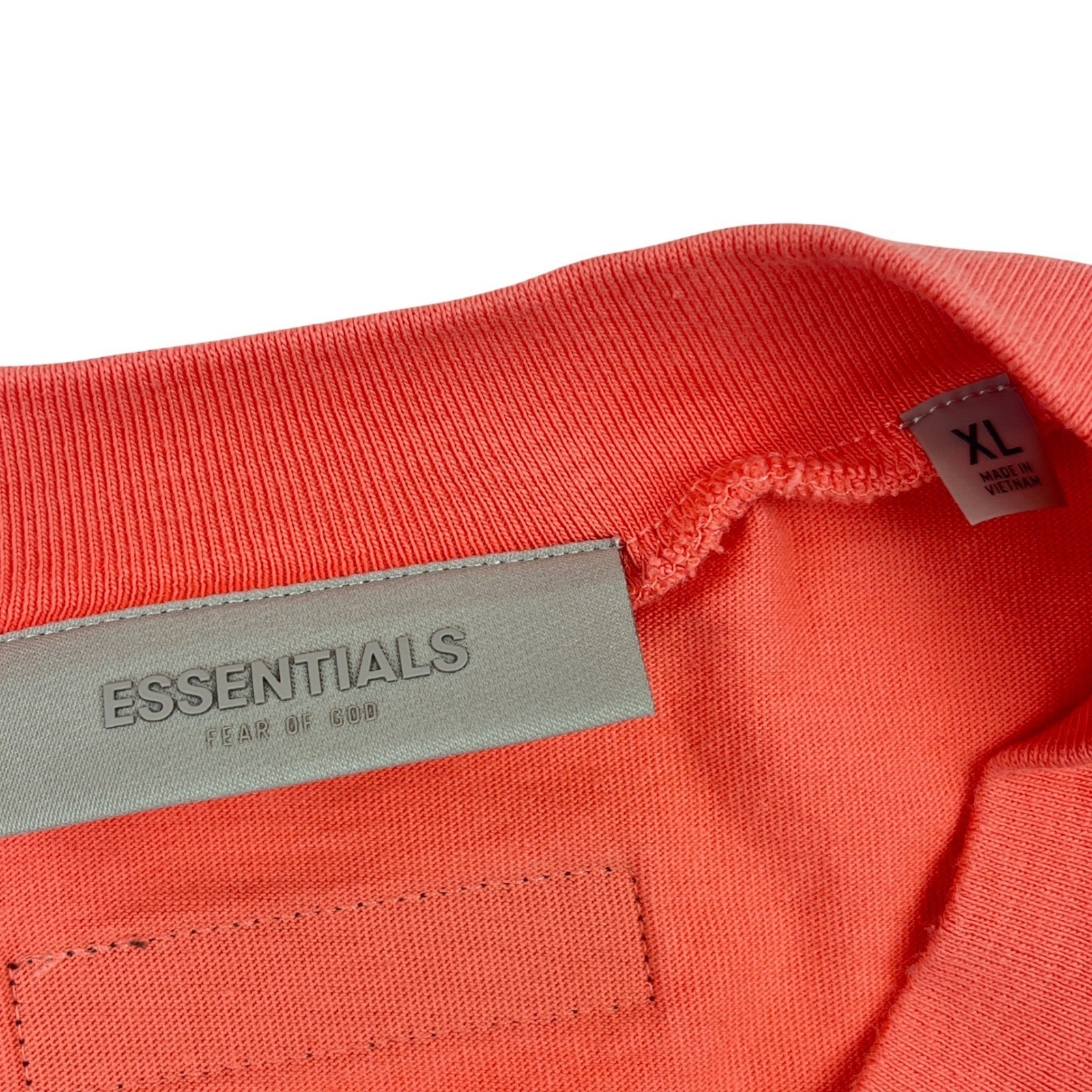 Fear of God ESSENTIALS 90s Fit Tee Bundle Heavyweight Size XL Rubber Logo Mens gallery