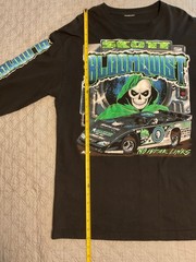 Scott Bloomquist Dirt Track Racing Long Sleeve Shirt No Weak Links L No Tag