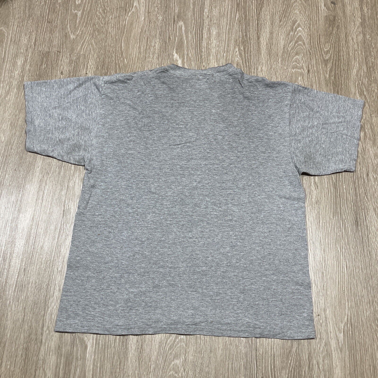 Nike Shirt M 90s 00s Y2k Swoosh Active-wear Athletic Gym Work-out Tee W/Marks gallery