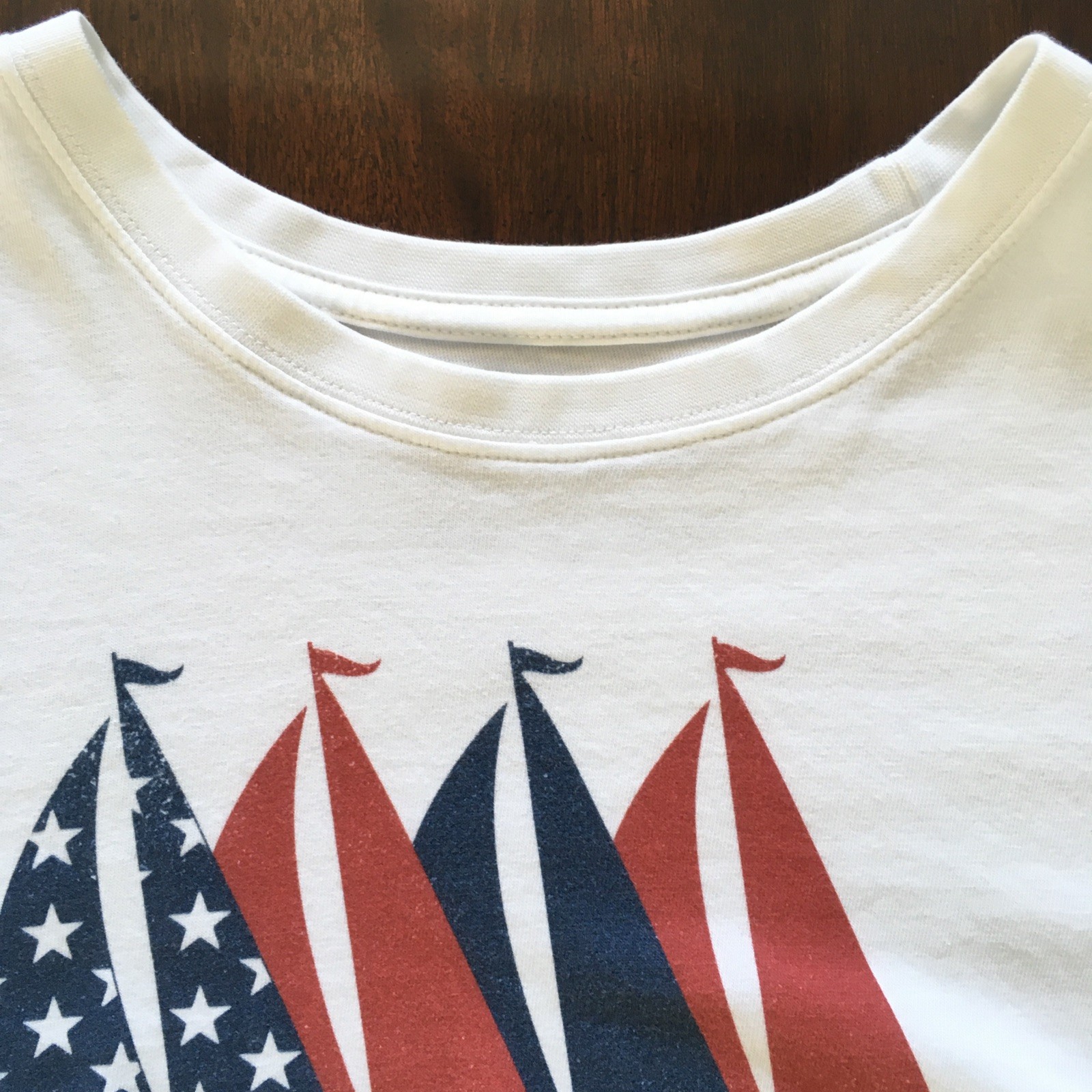 Life Is Good Men’s Crusher Tee USA Sailbaot FROM SEA TO SHINING SEA America XL gallery