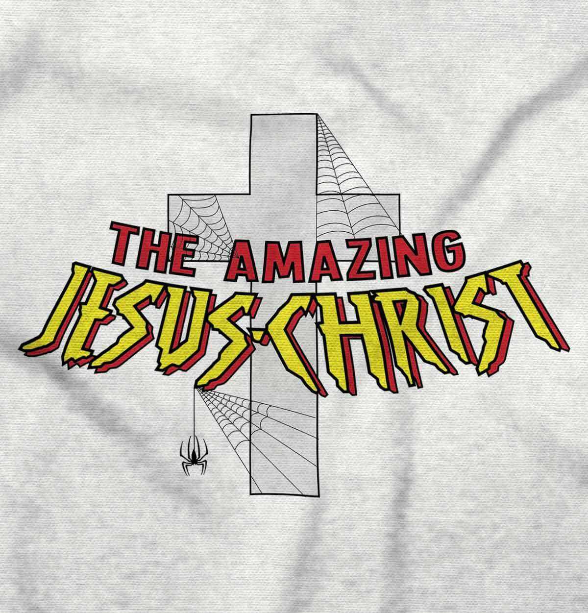 Amazing Jesus Christ Christian Religious Adult Short Sleeve Crewneck Tee gallery