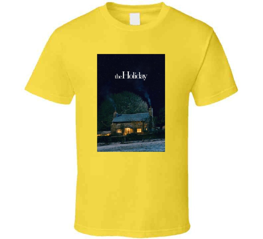 The Holiday Movie Tee Classic Christmas Rom Com Film T Shirt gallery