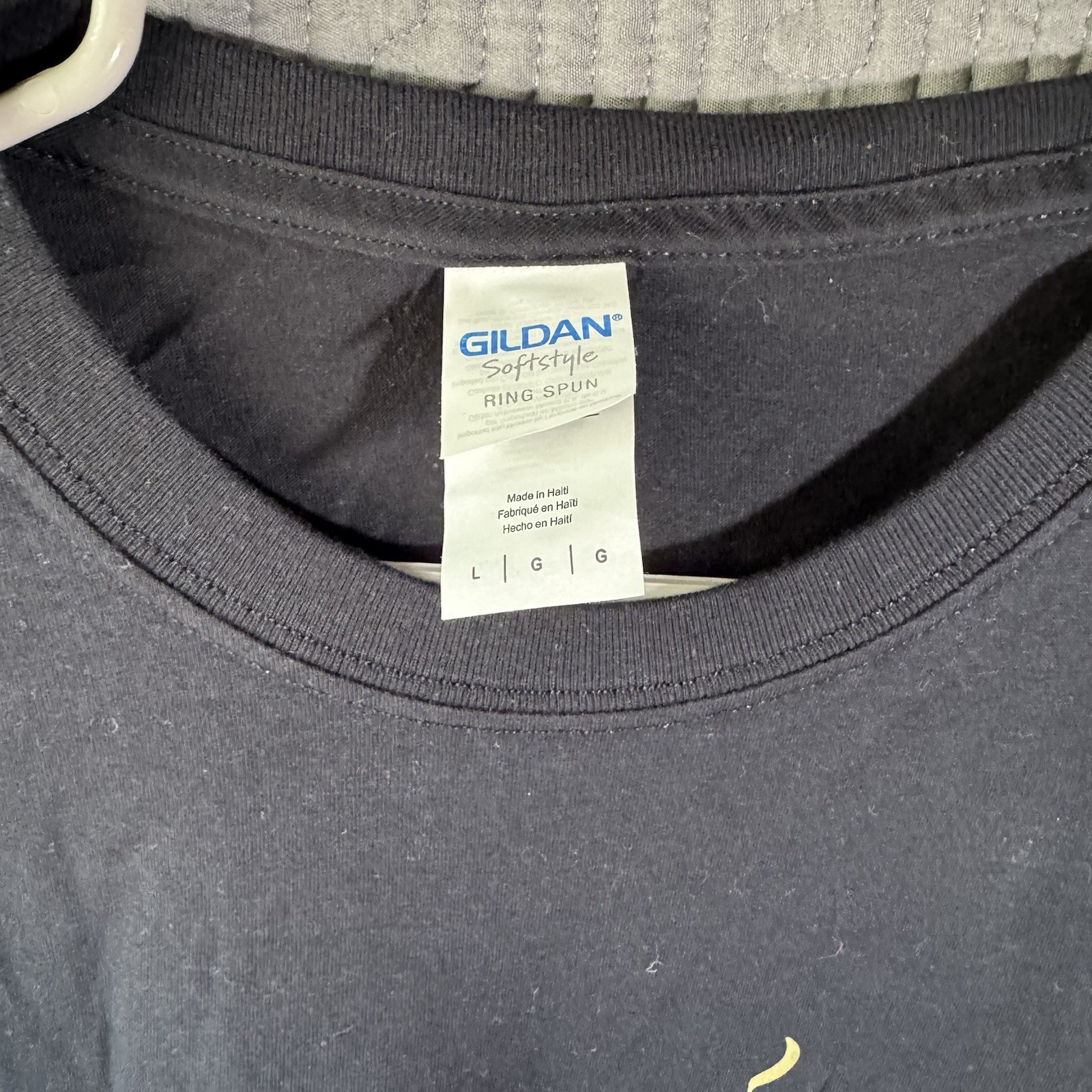 Gildan Softstyle T-Shirt Men’s Large Black Ring Spun Preston Playz 100% Cotton gallery
