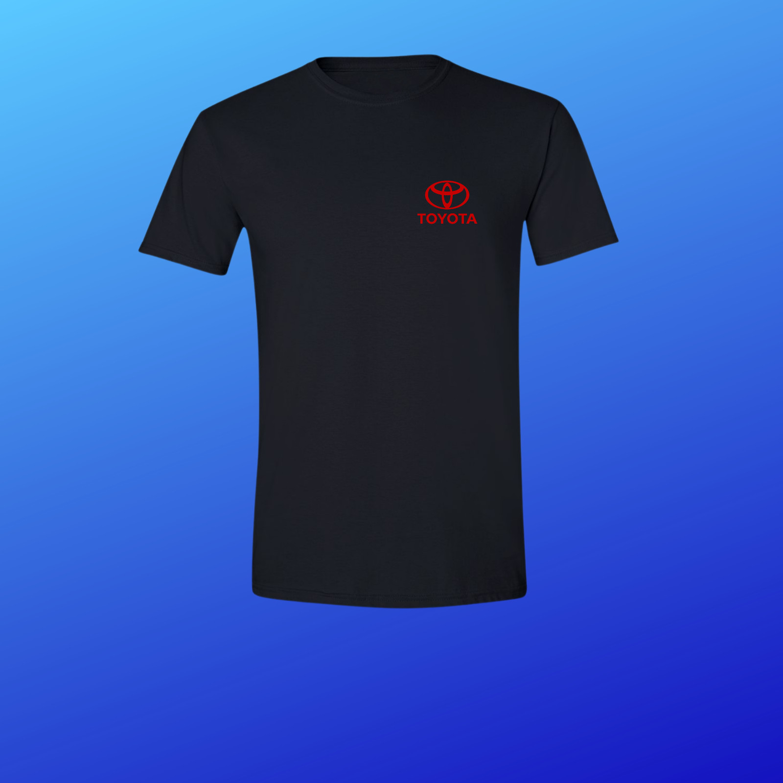 Toyota T-Shirt Chest Logo Tundra Tacoma Scion Supra 4 Runner with FREE DECAL!! gallery