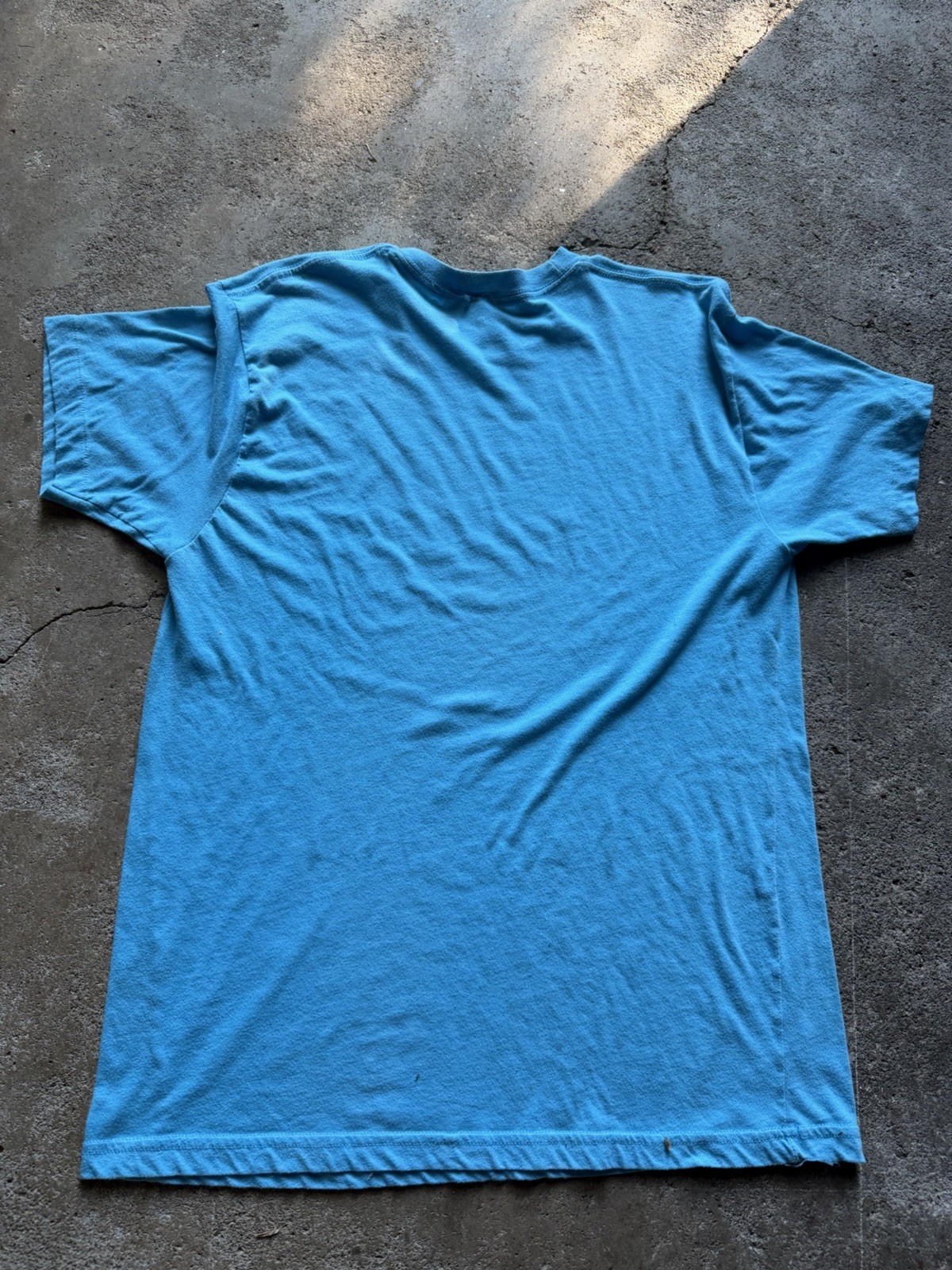 VTG Daniel Johnston hi how are you album nirvana Kurt cobain graphic shirt Blue gallery