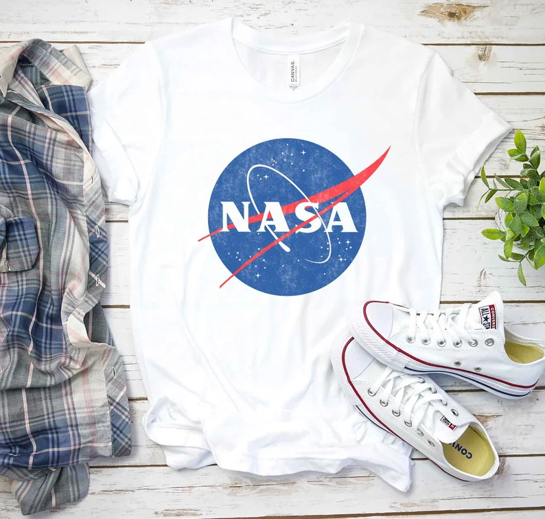 NASA Vintage Insignia Adult T-shirts NASA Shirt Space Science sizes S-2XL gallery
