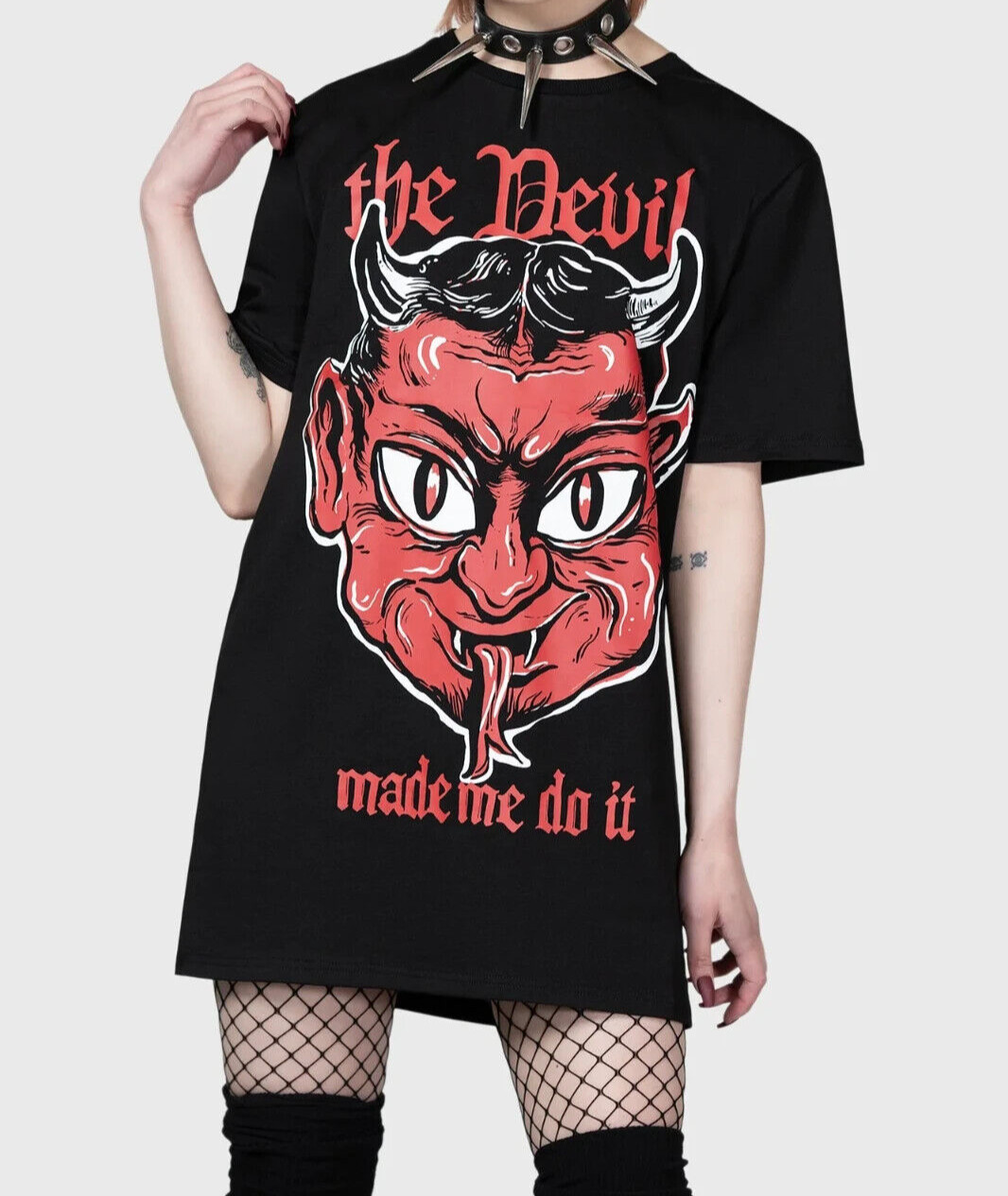Killstar Devil Night T-Shirt Goth Grunge Alternative Punk Unisex Rock KSRA008341 gallery