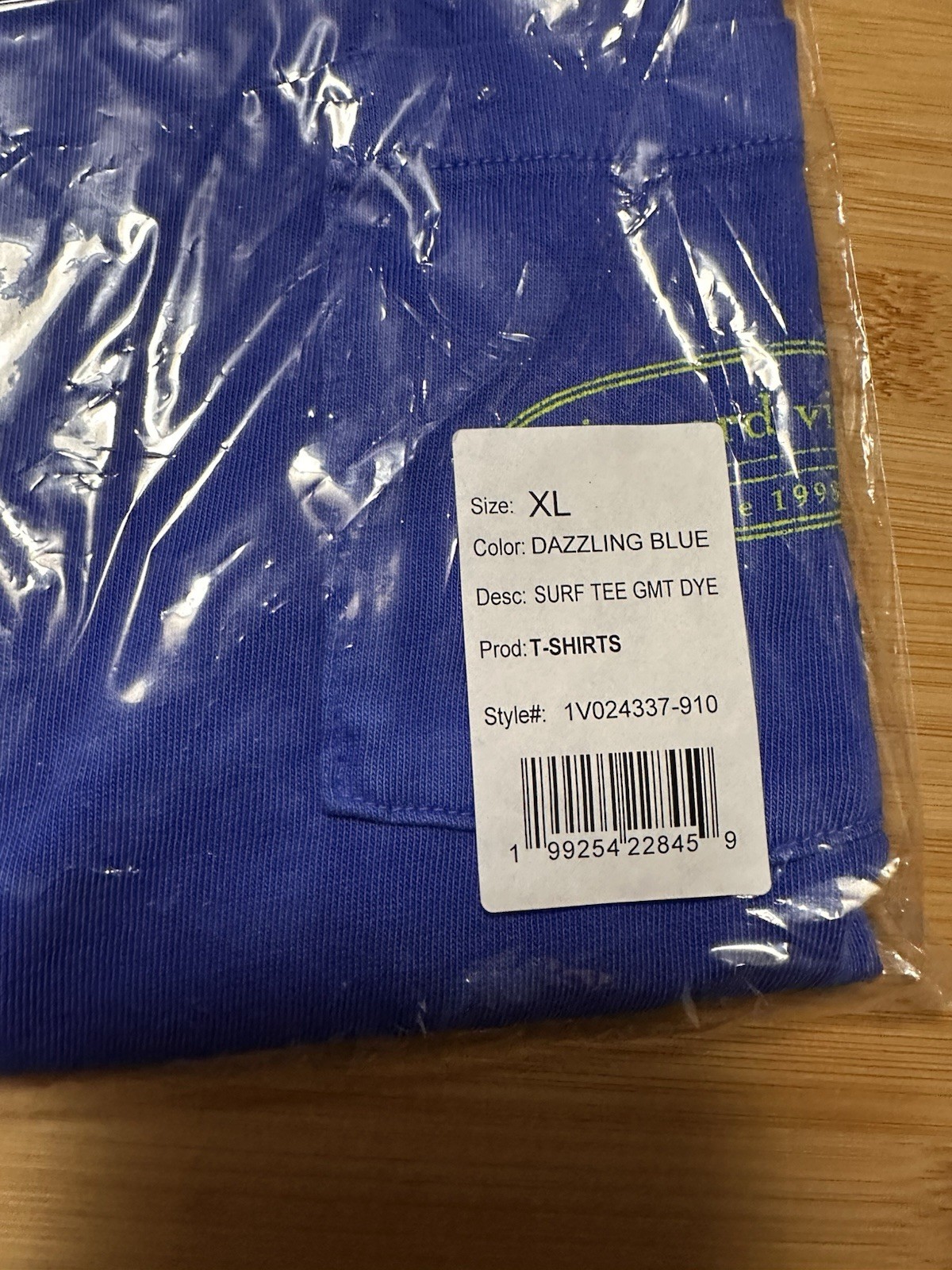 NWT Vineyard Vines Men’s Sz XL Dazzling Blue Surf Tee Shirt Retail $45 gallery