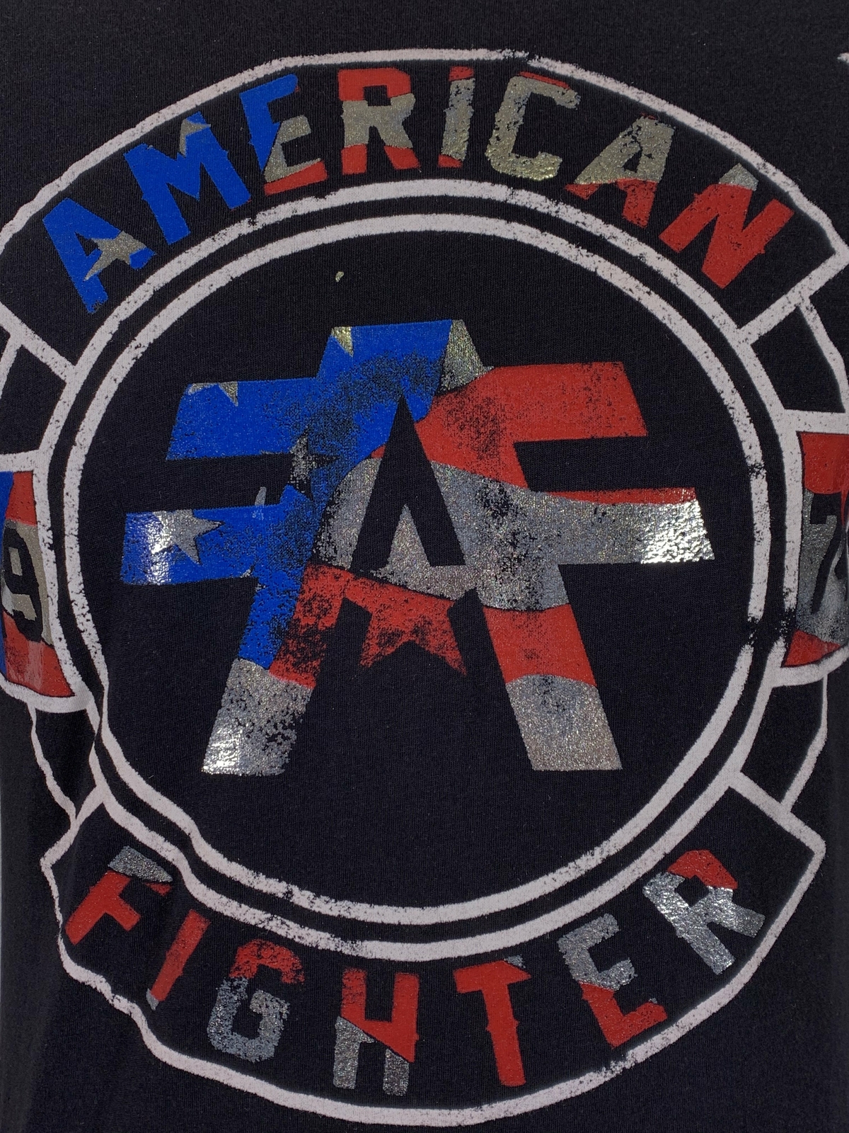 AMERICAN FIGHTER Men's T-Shirt SILVER LAKE PATRIOT Athletic Biker MMA S-4XL gallery