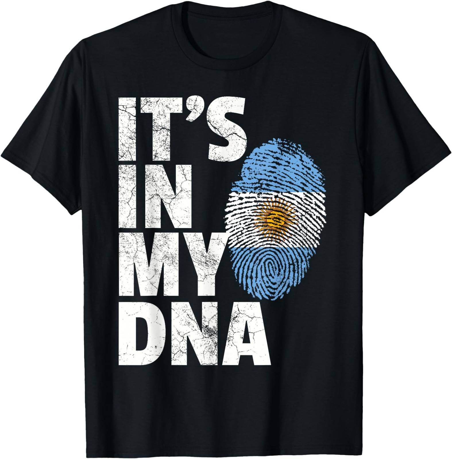 IT'S IN MY DNA Argentina Flag National Pride Souvenir Gift T-Shirt gallery