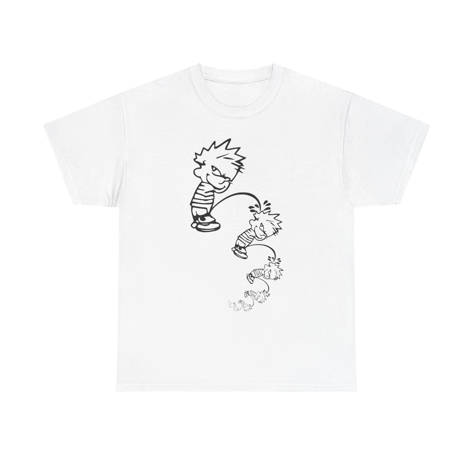 Infinite Peeing Calvin T-Shirt Fractal Math Art Humor Tee Gift 13 Colors! gallery