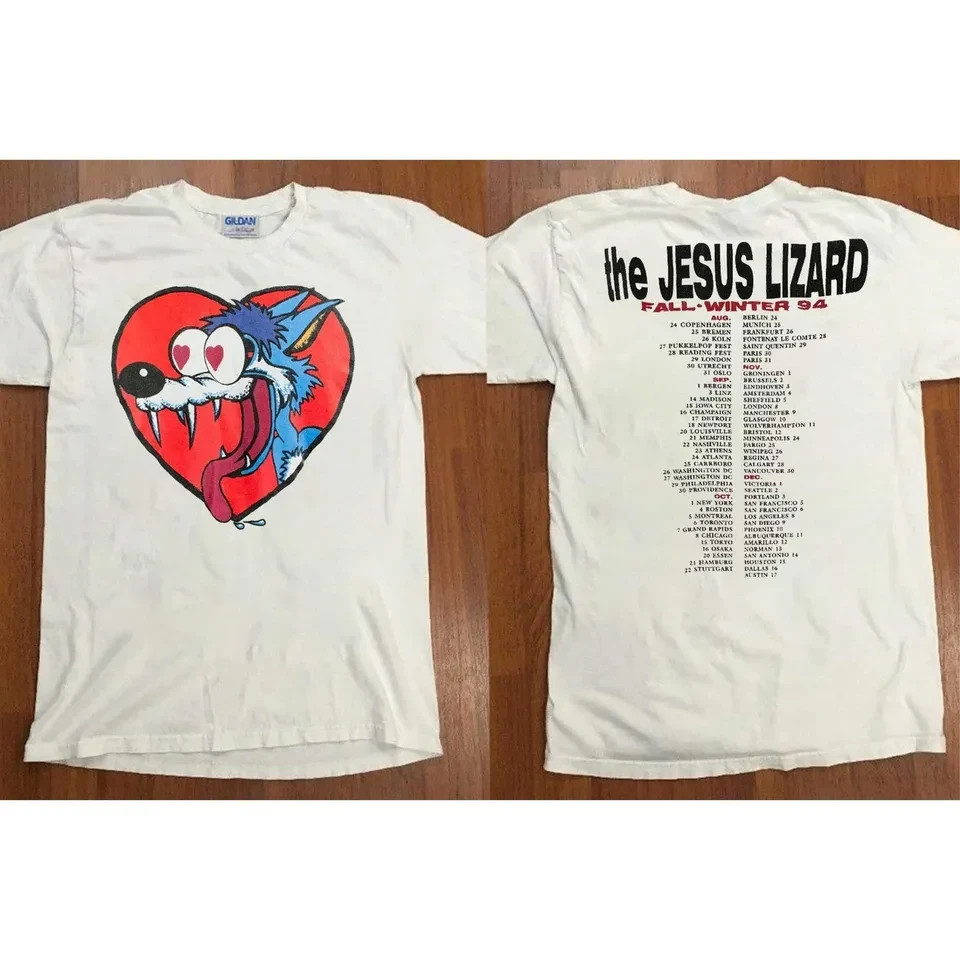 Jesus Lizards Fall Winter Tour 1994 T-Shirt, The Jesus Lizards Nope Movie T-Shir