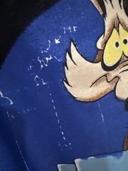 90s Wile E. Coyote Heavy Metal Single Stitch Black Tag XL
