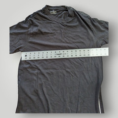 WT02 Adult XL SLIM FIT Solid Black Size Zippers T Shirt Urban Streetwear