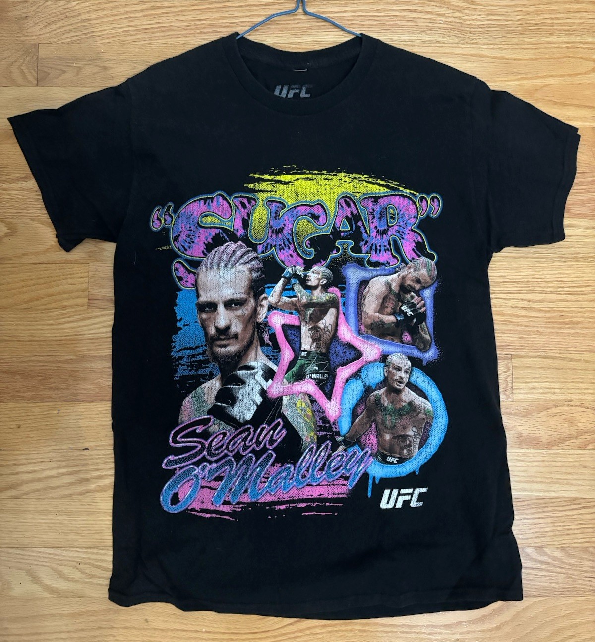 UFC GOAT Crew “Sugar” Sean O’Malley Shirt Men’s Small