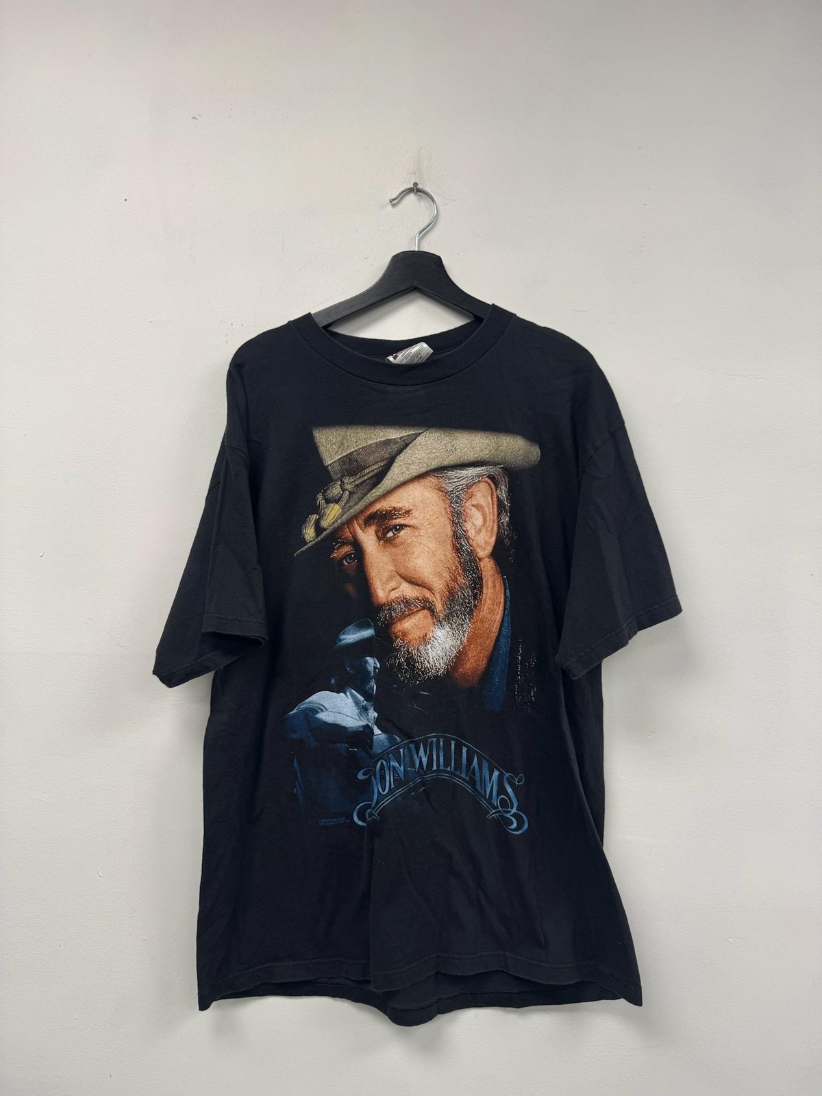 Vintage Don Williams Shirt Large Black Gentle Giant World Tour Concert 2000s gallery