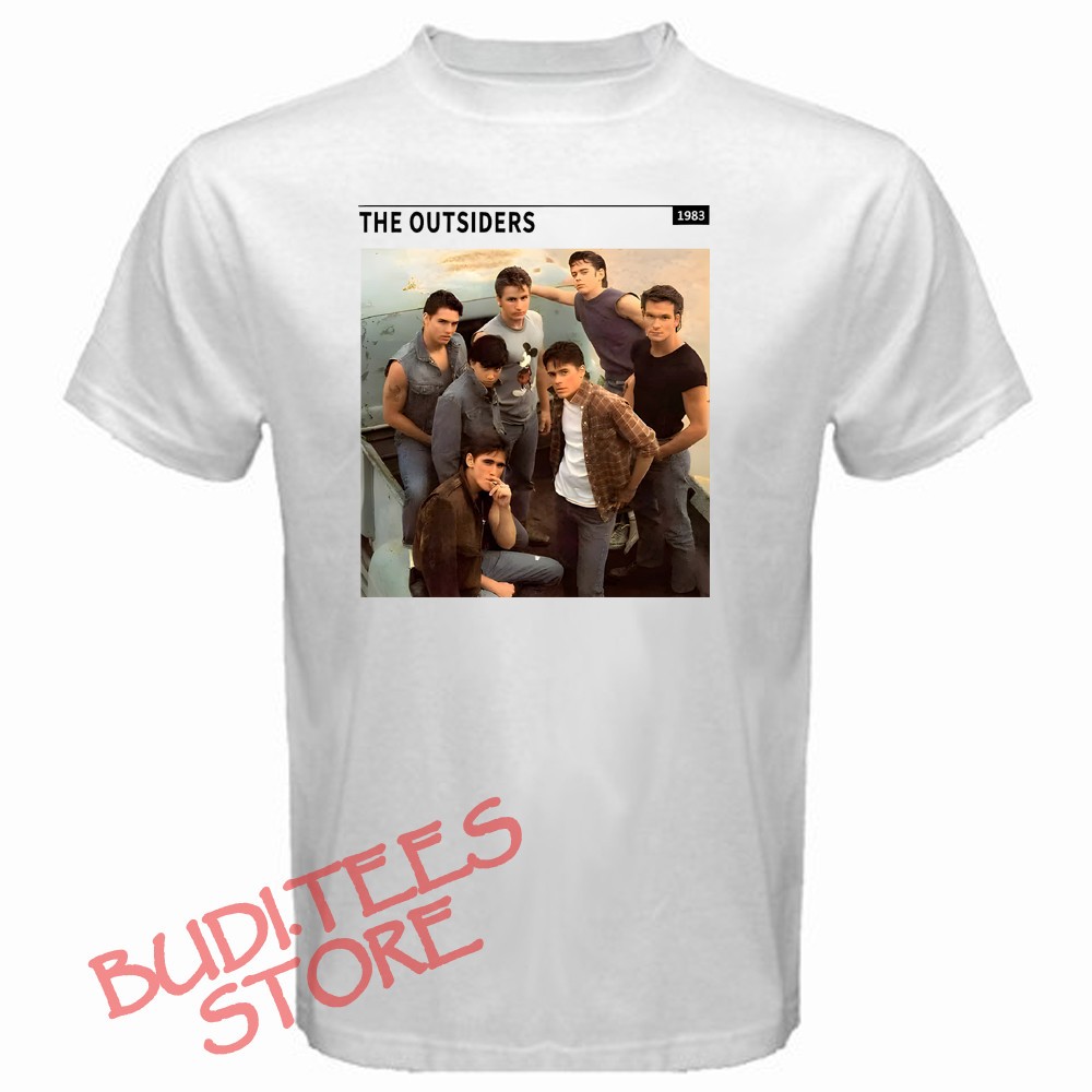 The Outsiders 1983 Retro Movie Men’s White Size S-5XL