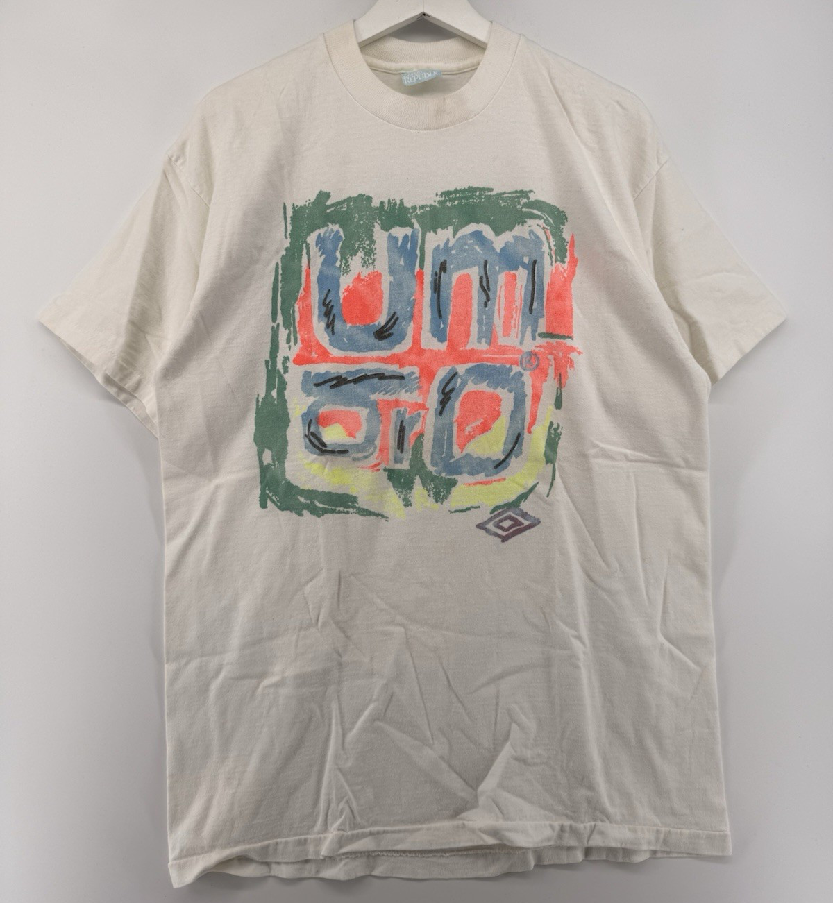 Vintage Umbro Soccer T Shirt Mens XL Abstract Logo 90s USA Made Single Stitch gallery