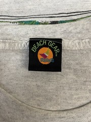 Vintage Single Stitch Beach Gear Palm Tree All Over Print T-Shirt Men’s Medium