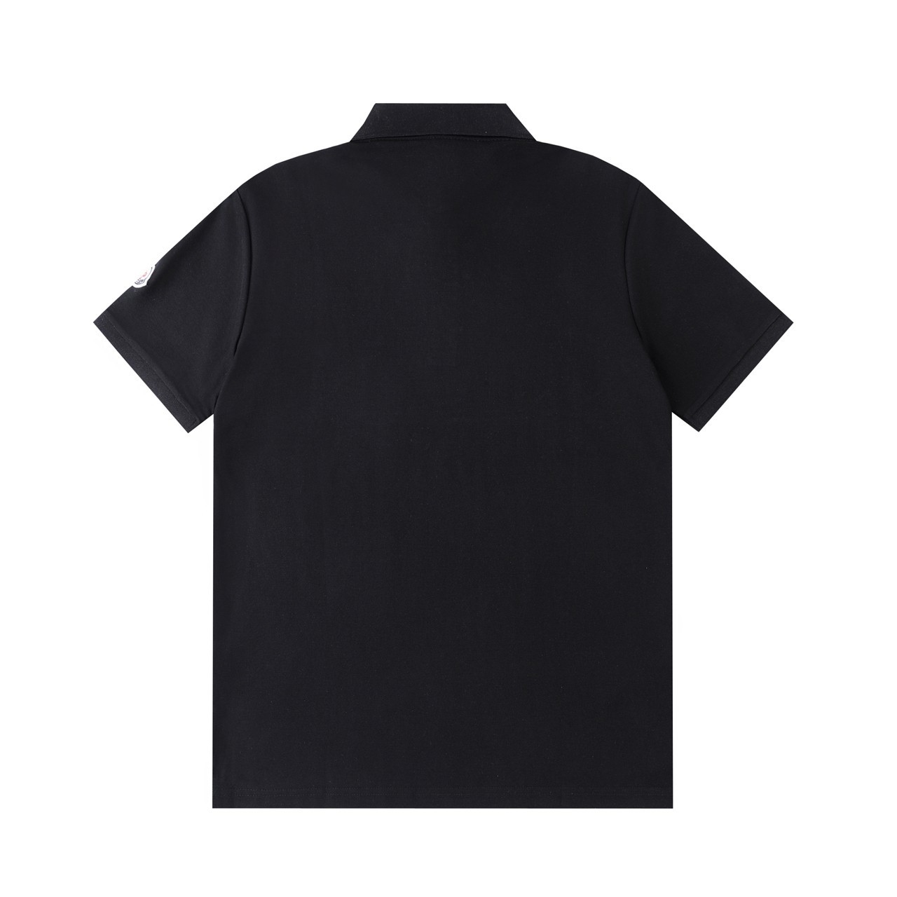 Moncler Black Men's M-Embroidered Polo Shirt L gallery
