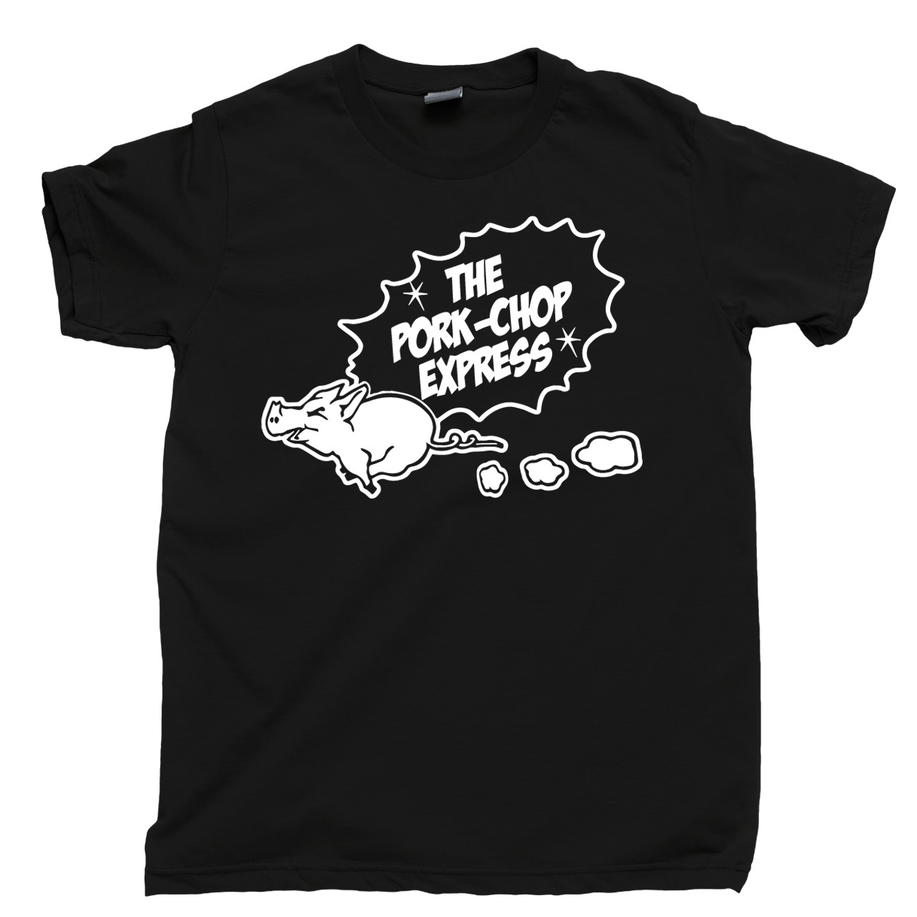 Pork Chop Express T Shirt Big Trouble In Little China Jack Burton Lo Pan DVD Tee gallery