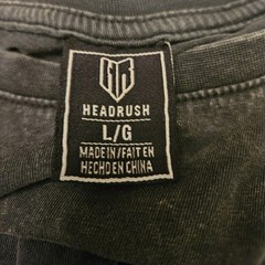 Headrush Longsleeve Shirt, Size Large, Excellent Condition