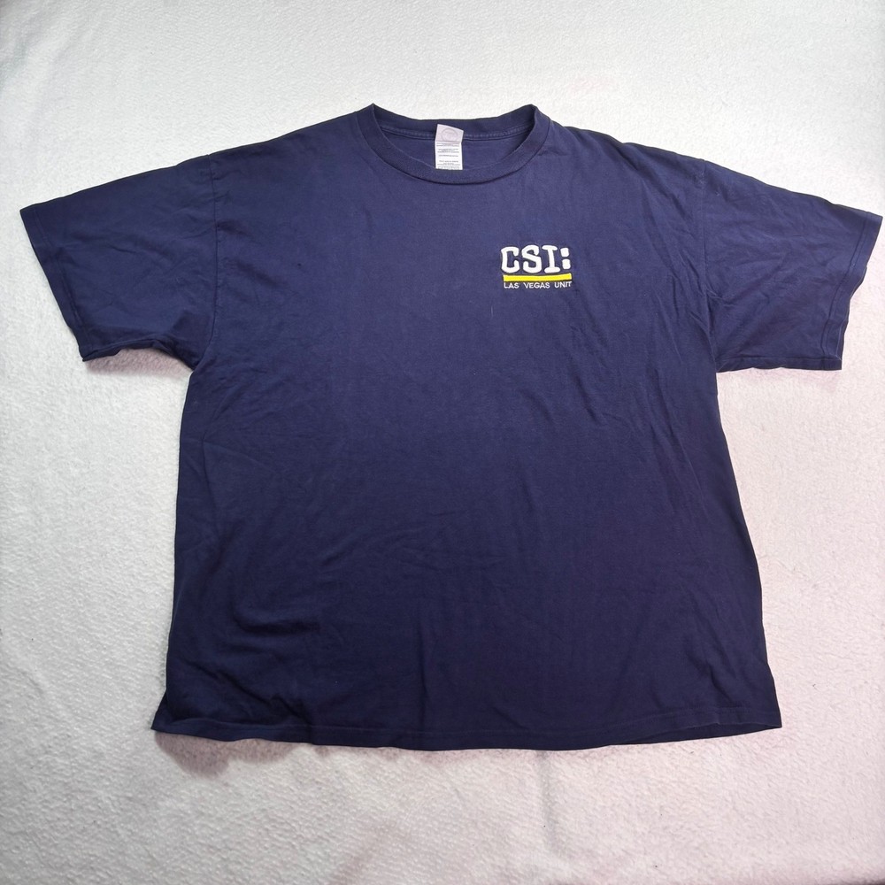 Delta Pro Weight CSI Las Vegas Unit Graphic T-Shirt Men’s 2XL Navy Blue