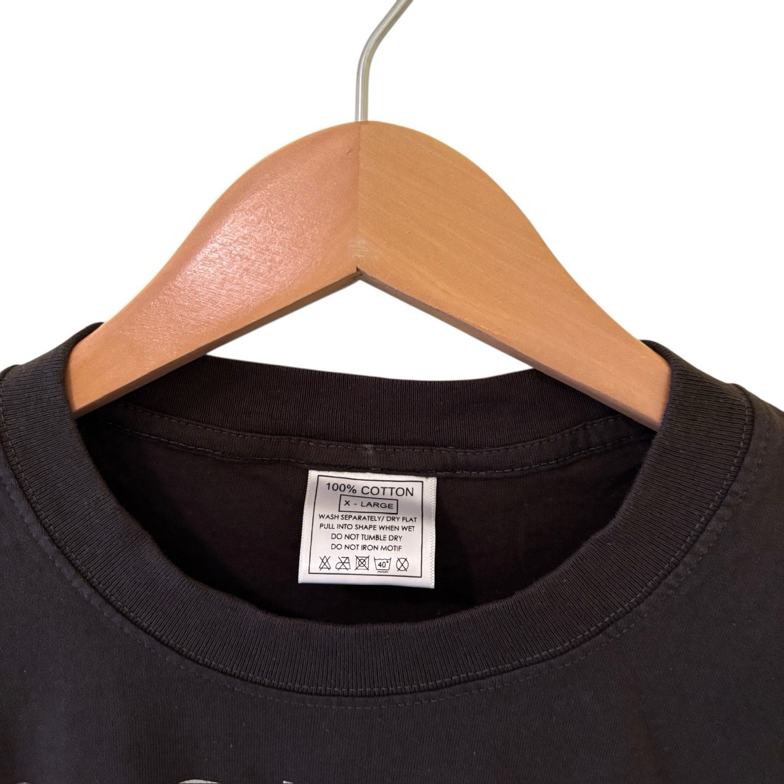 Nirvana In Utero Spiral Print Vintage REPRINT Band Tee Shirt Size XL gallery