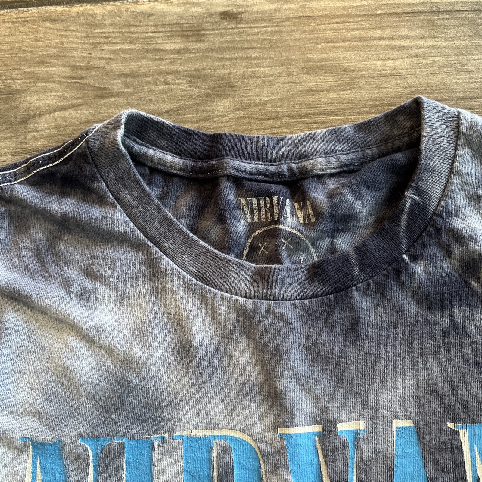Nirvana Never mind Tie Dye Men’s Tshirt L gallery