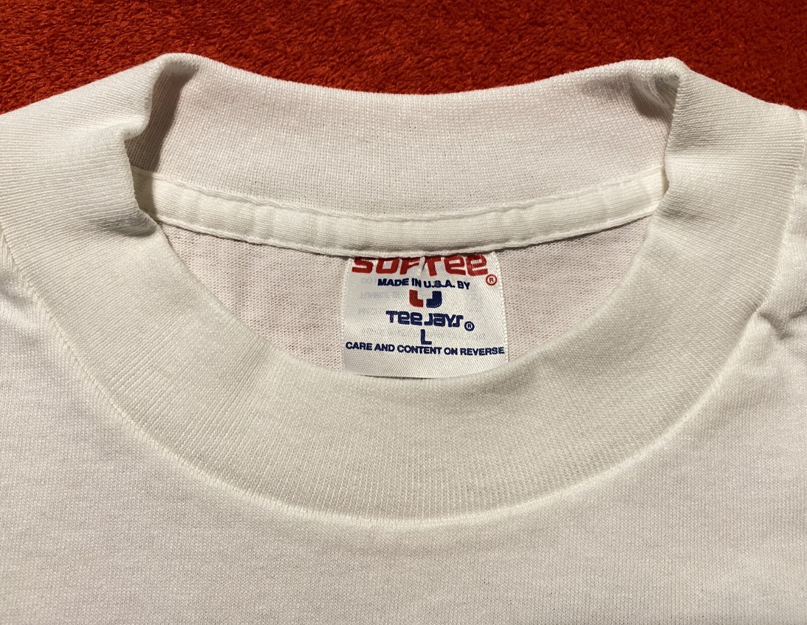 Vintage 1996 Teejays 1st Annual Muroc Reunion Men T-Shirt Single Stitch Sz L USA gallery