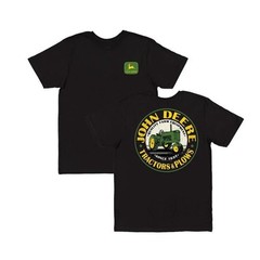 John Deere Men’s Tractor Seal Graphic Tee T-Shirt Black M