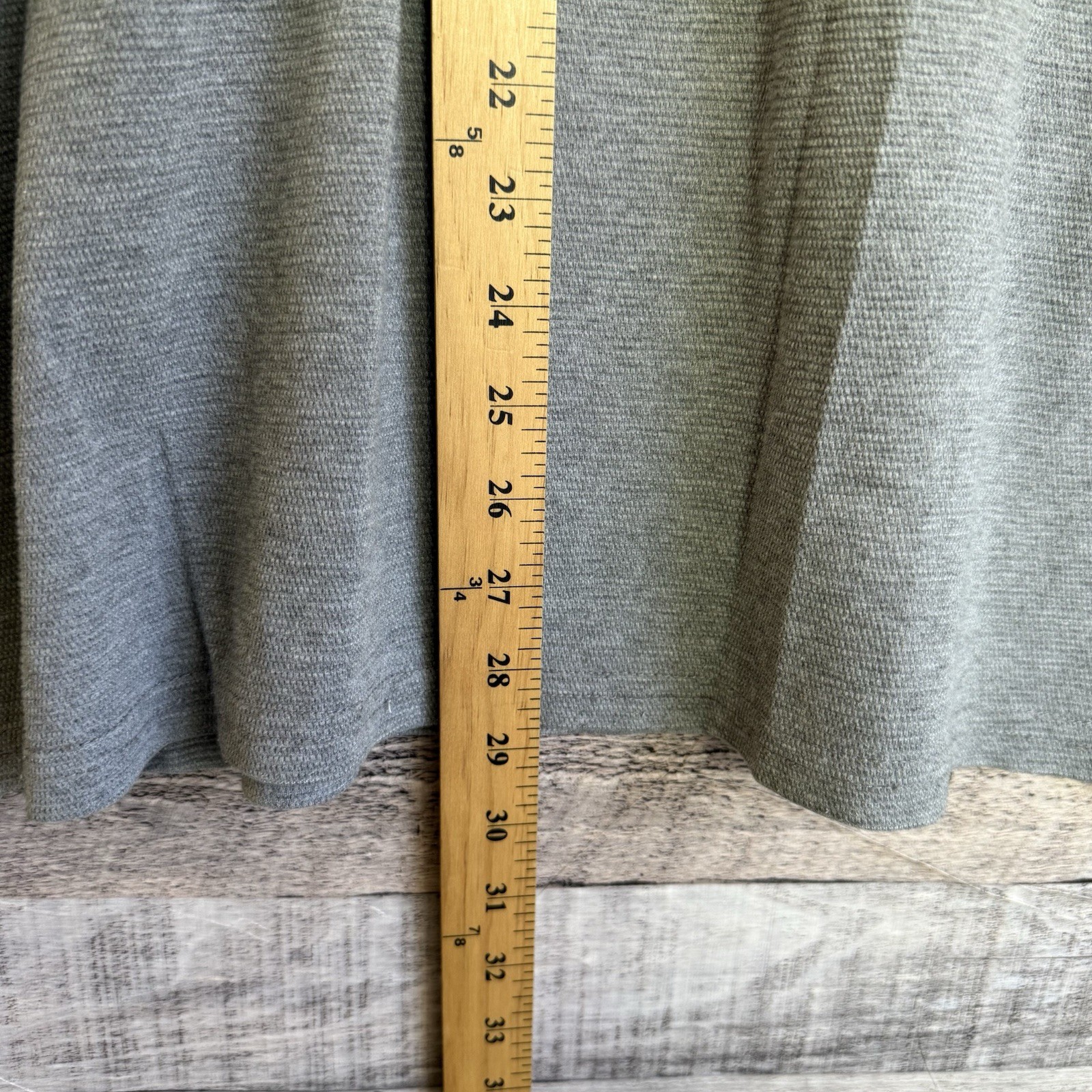 Jack & Jones Essentials Men's Size X-Large Henley - Heather Gray gallery