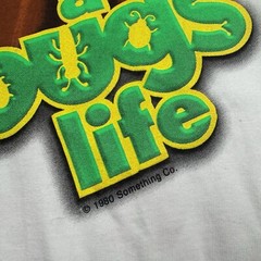 1980 Something Co Bugs Life T Shirt Adult Large White Cartoon Promo Graphic Tee