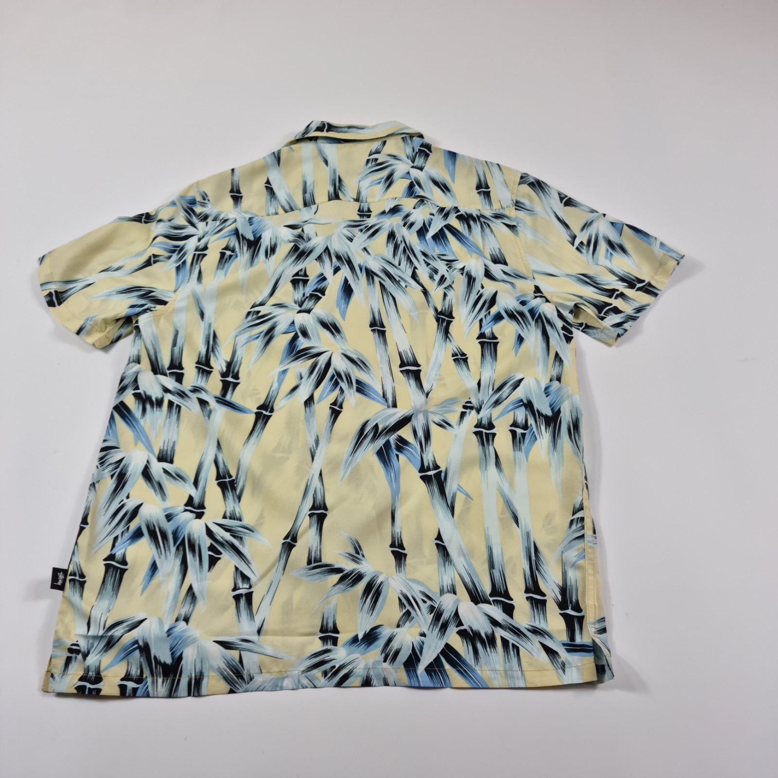 Stüssy Bamboo Print Shirt (Light Yellow) gallery