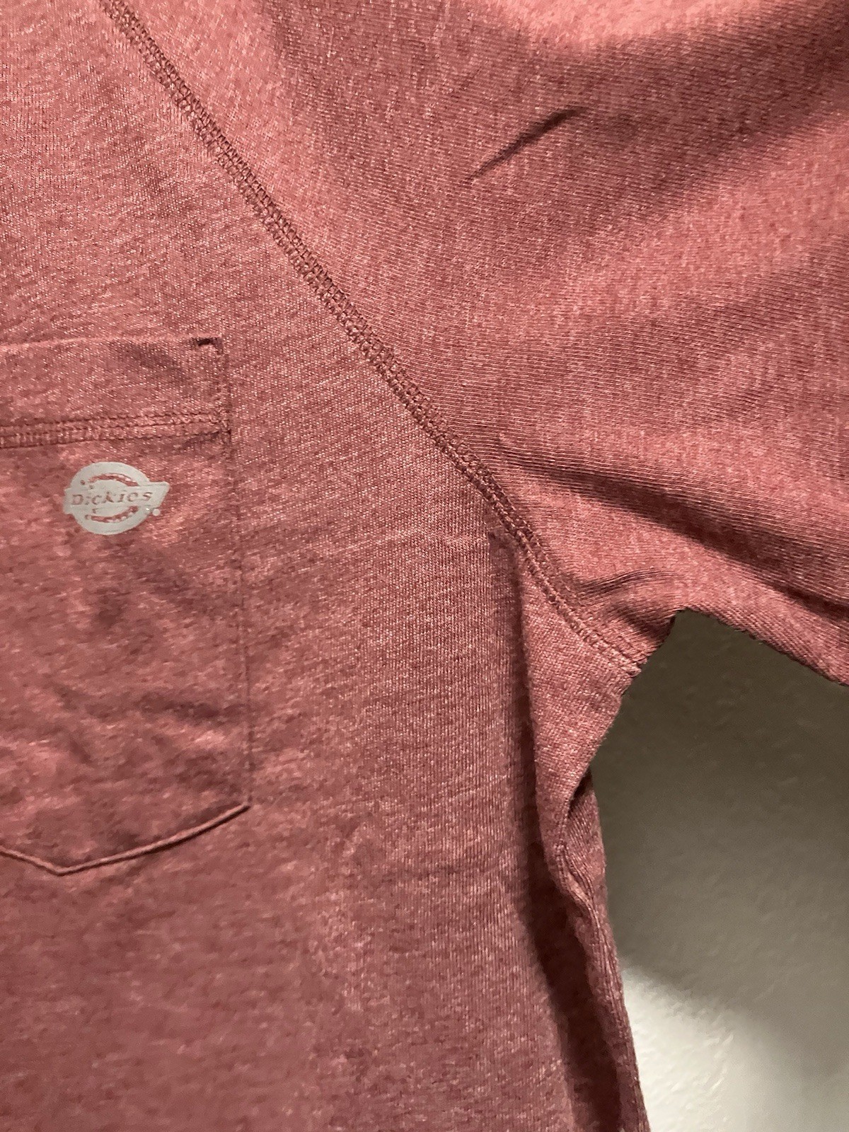 Dickies Performance Tee, Temp-iq Maroon 2-XL Size, Moisture Wicking gallery
