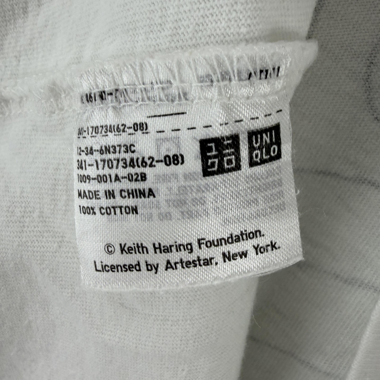 Uniqlo SPRZ NY Keith Haring Shirt Mens XL White Boombox 84 Graphic Tee T-Shirt gallery