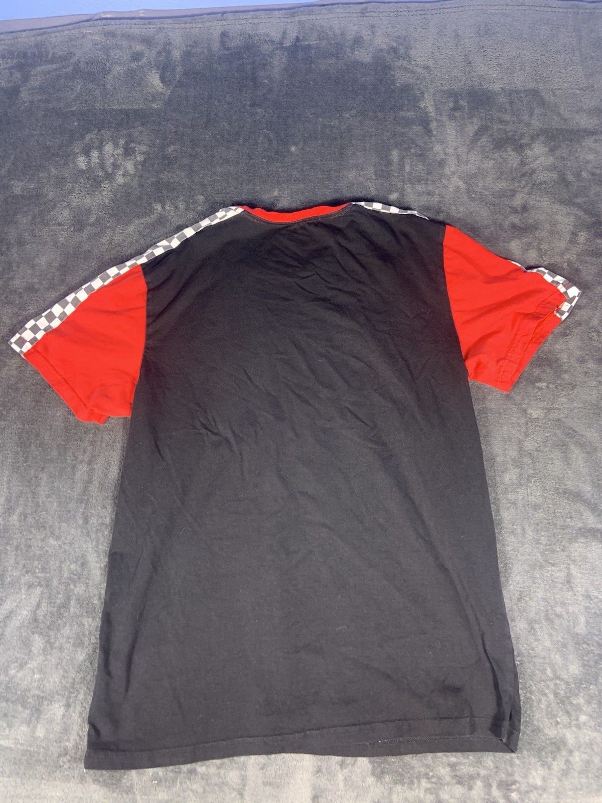Eternity BC AD Shirt Mens M Black Red White Color Block Japan Katakana Motor 1 gallery