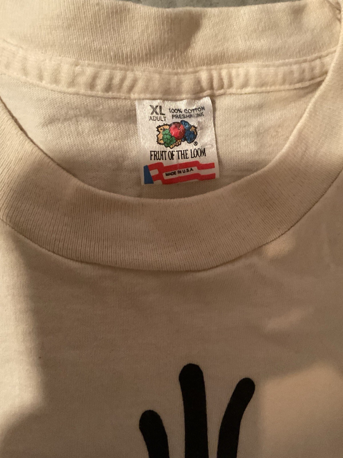 Vintage 1995 Dont Know Dont Care Single Stitch T-Shirt Men's XL gallery