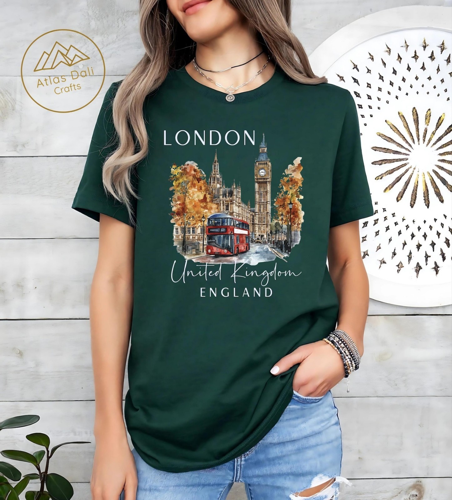 London Unisex Shirt Travel Gift United Kingdom Trip Souvenir Tee gallery