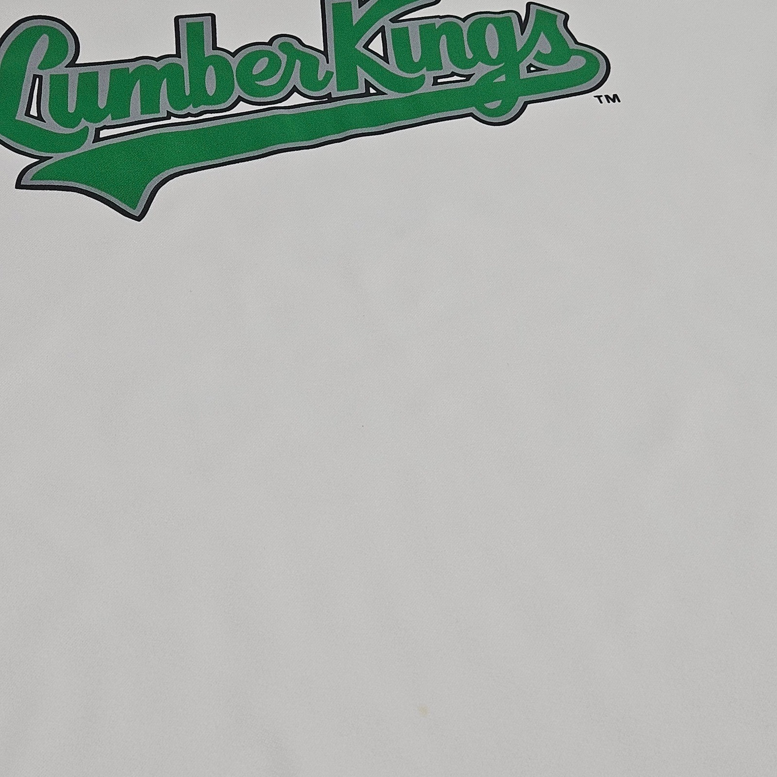 Clinton LumberKings Jersey Nike Dri-FIT Mens XXL White MiLB Baseball Performance gallery