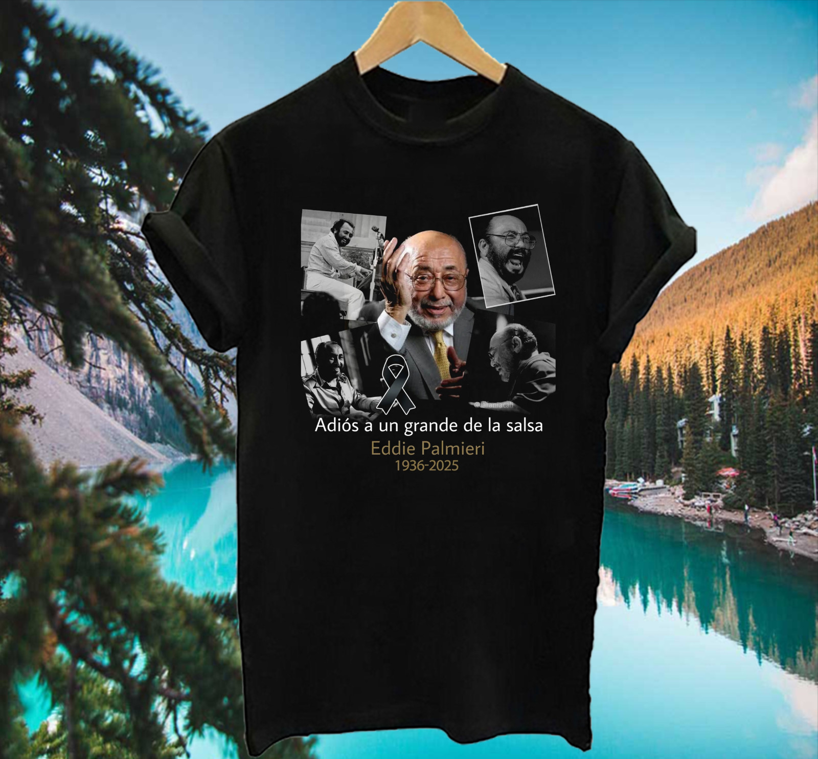 Hot Eddie Palmieri 1936 2025 Thank You cotton men T Shirt SG2346