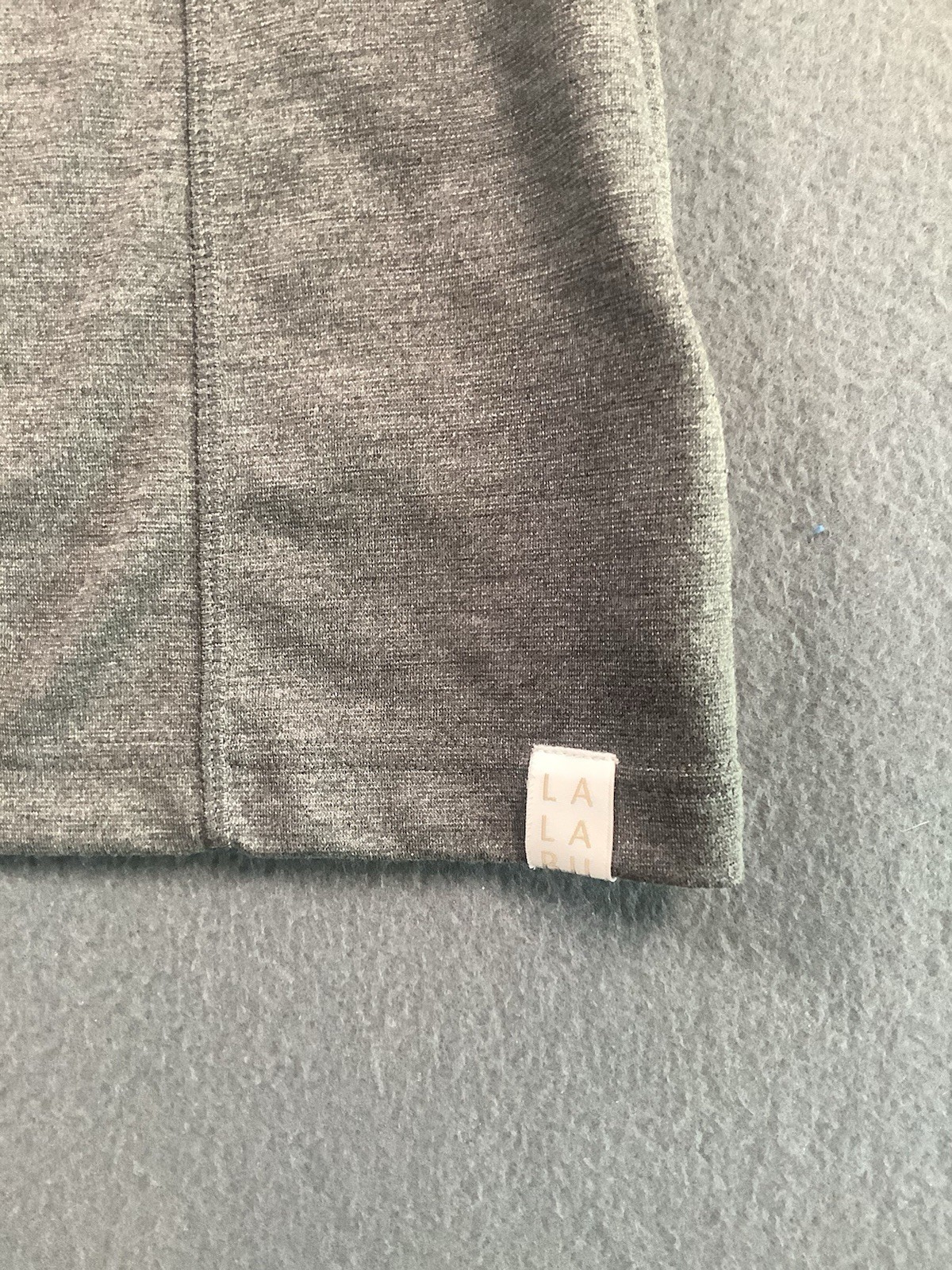 Lalabu Men's Grey Dad Shirt Size Large Baby Carrier with Kangaroo Pocket gallery