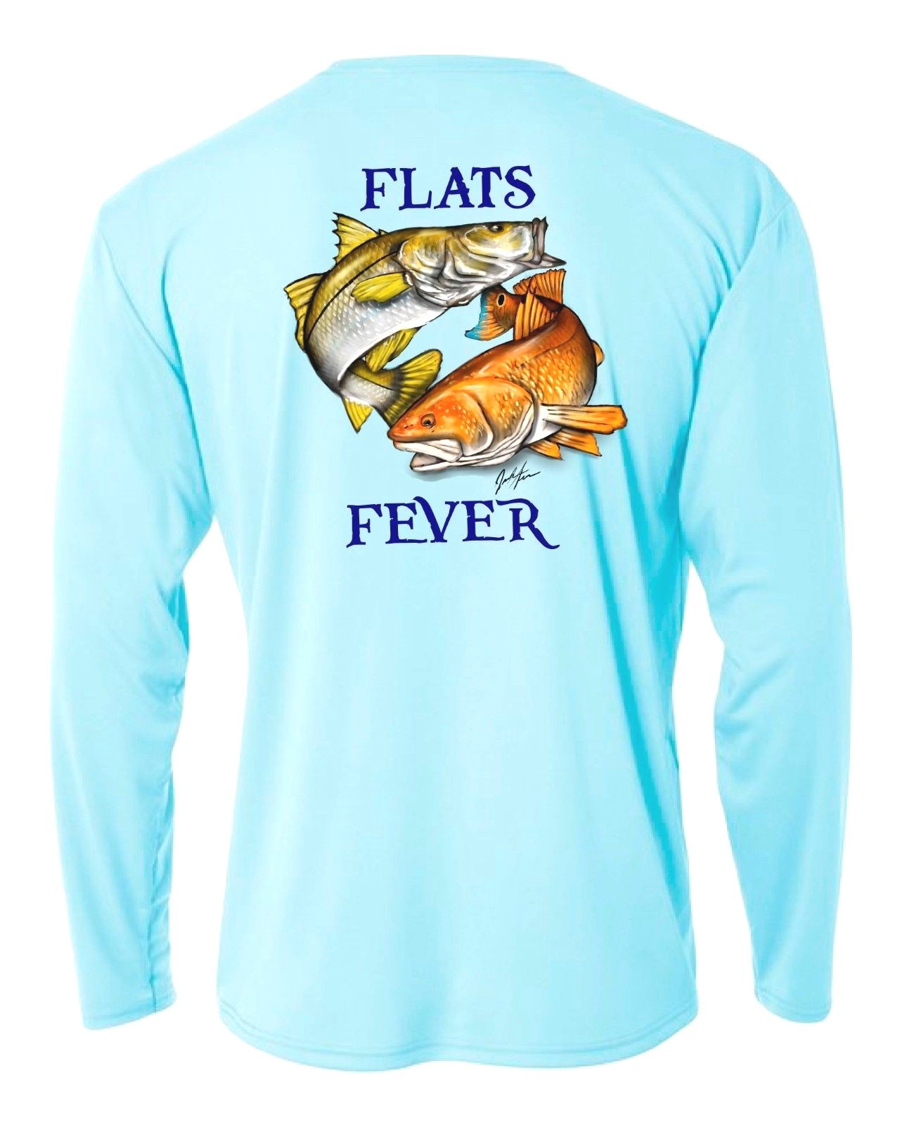 Microfiber Long Sleeve Flats Fishing Shirt UPF Sun Shirt gallery