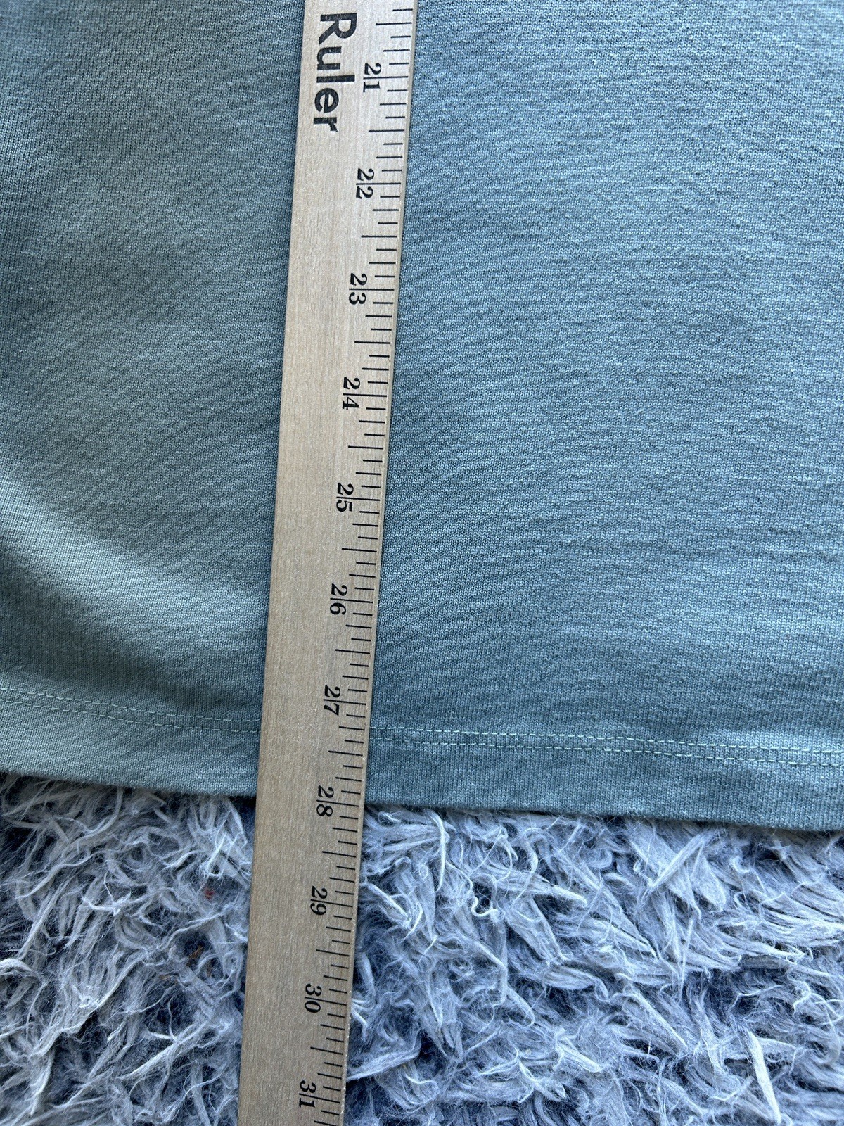 Taylor Stitch Shirt Mens Medium Green Heavy Bag Pocket Tee Short Sleeve Crewneck gallery